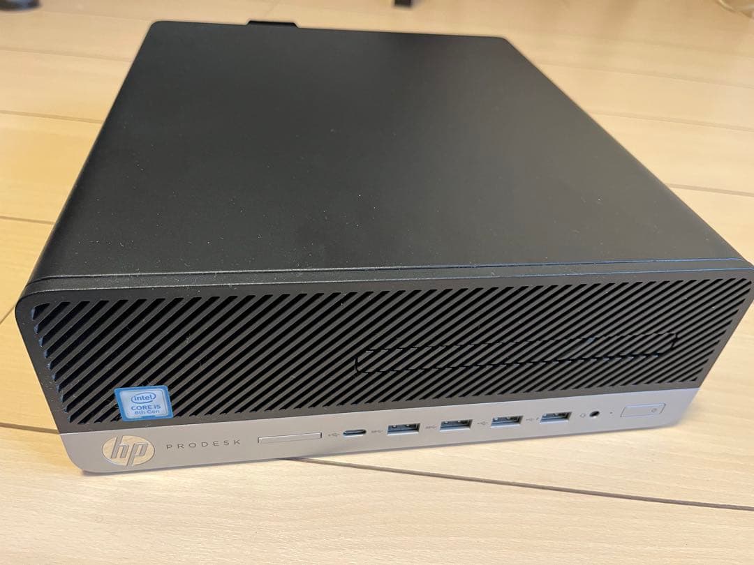 中古　HP ProDesk 400 G4 ブラック デスクトップPC lillian_hp-400g4-sff-i5-7th-8-256