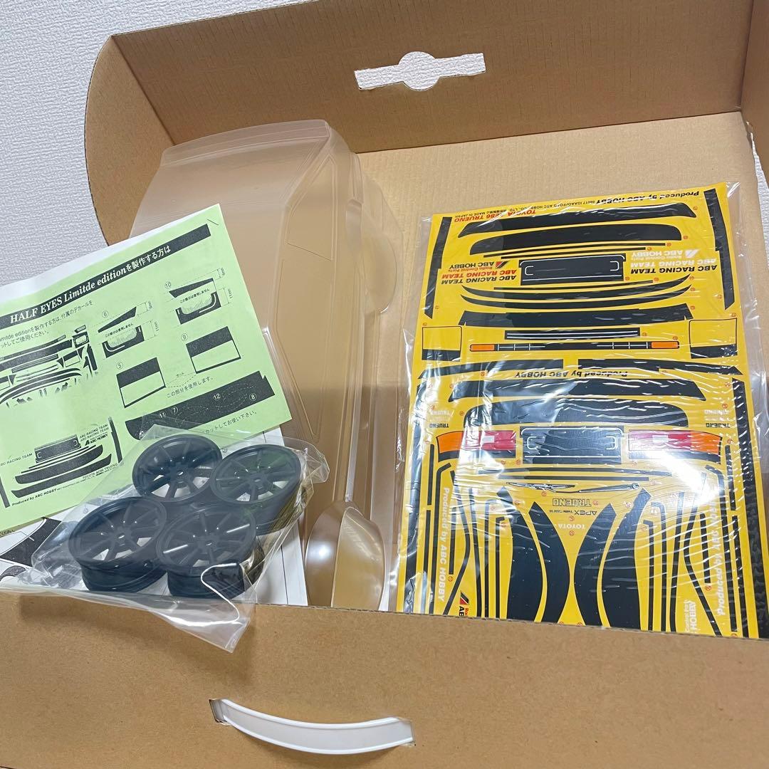 abcホビー トヨタ 86トレノ ドリフト 1/10 ラジコン ボディ rc - メルカリ