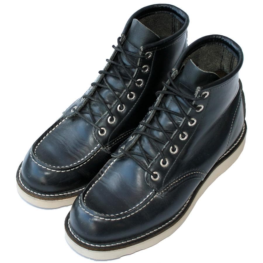 RED WING 8179 黒セッター ワークブーツ ブラッククローム - メルカリ