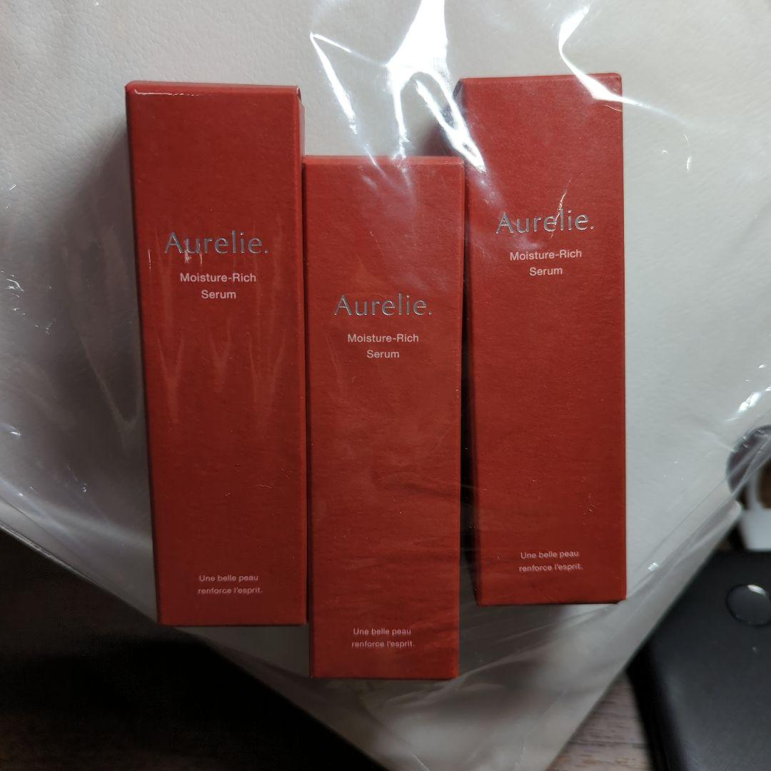 新品オレリー　モイスチャーリッチセラム(3本) Amazon.co.jp: Aurelie(オレリー) モイスチャーリッチセラム 保湿 美容