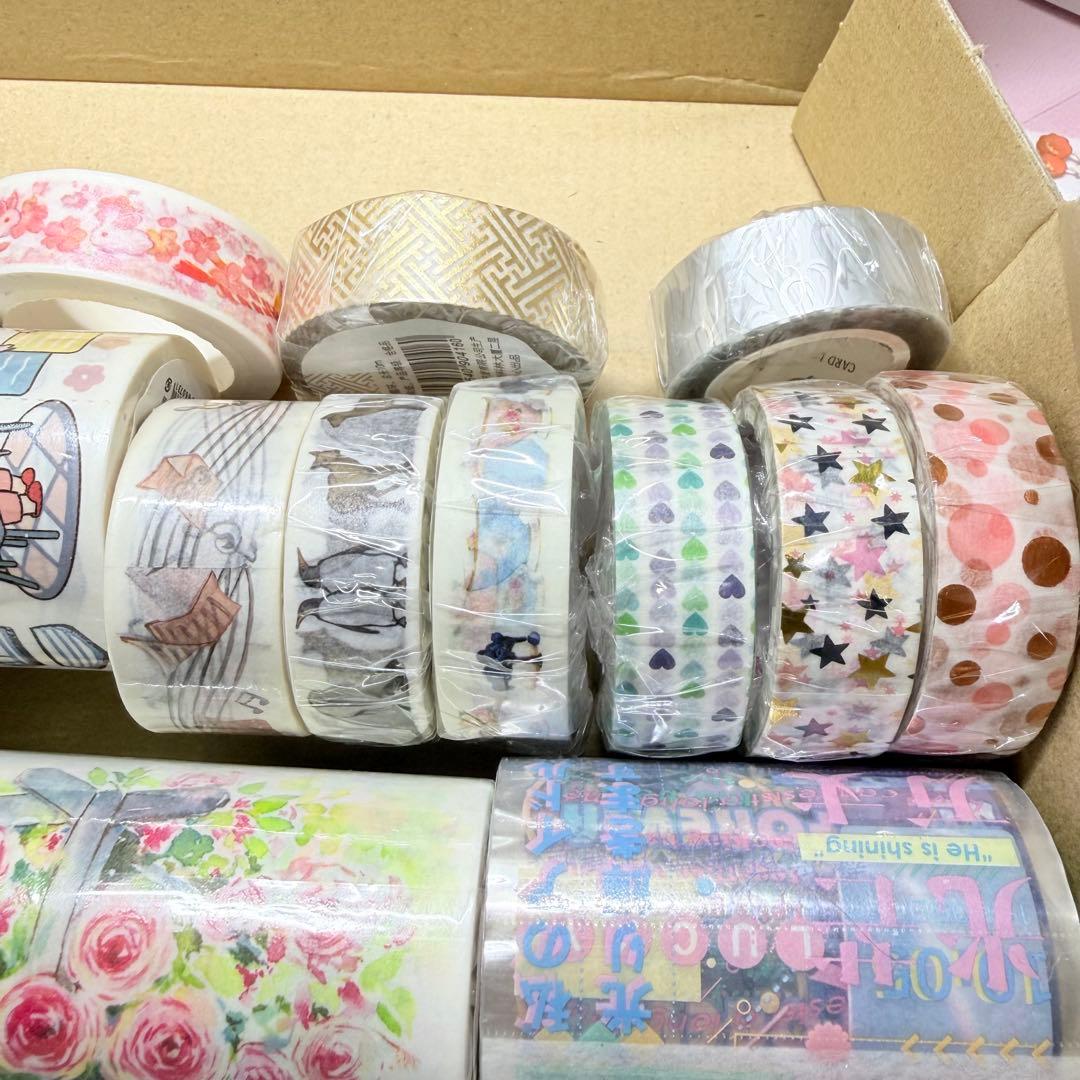 32個】マステ まとめ売り 人物・風景・装飾系 海外マステ 宅急便