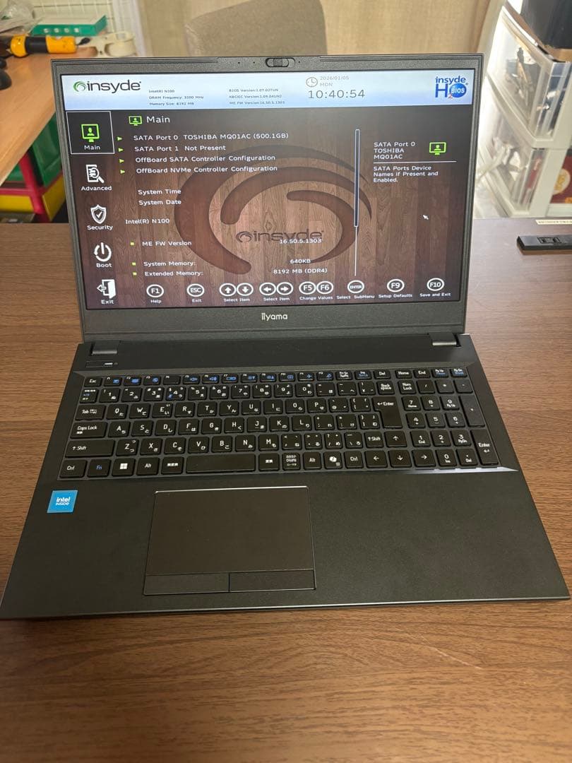 N100 ノートPC iiyama IStNEi-15FH112-N-UCFXB iiyama PC STYLE-15FH112-N-UCFX | パソコン工房【公式通販】