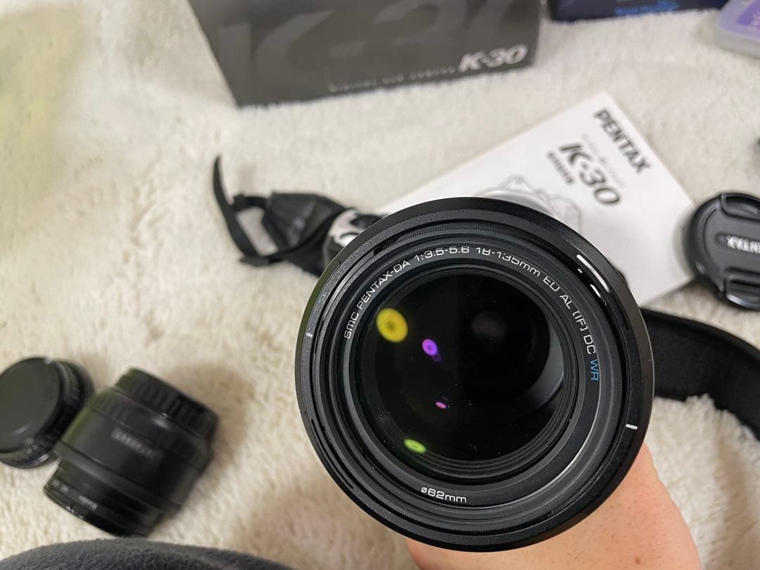 希少】O-GPS1 ＋ レンズ2本 ＋ ペンタックスK-30本体（ジャンク）