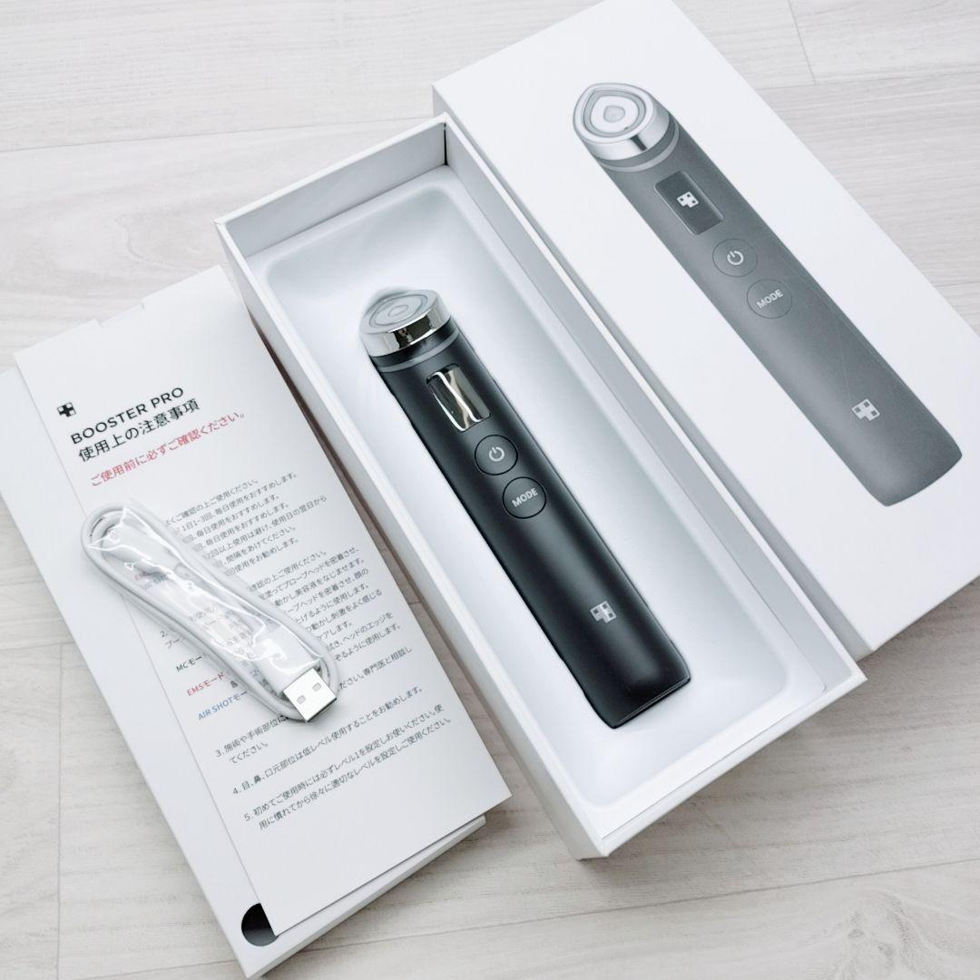美品☺付属品完備 メディキューブ ブースター プロ AGE-R EMS Amazon.co.jp: メディキューブ AGE-Rブースタープロ ブラック 1日5分