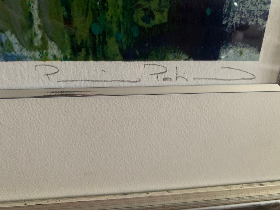 J トレンツリャド 蒼き水面シルクスクリーン