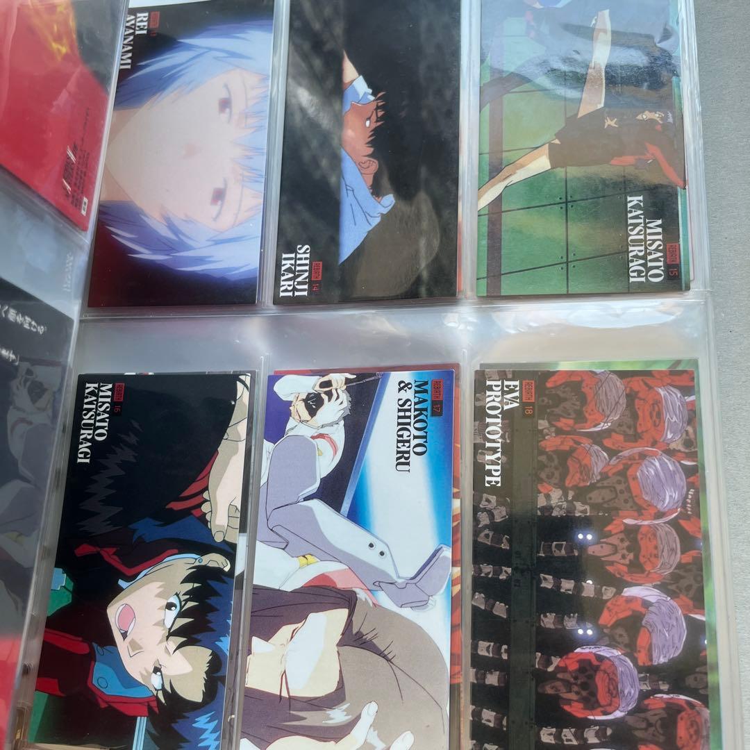 1997年 エヴァンゲリオン カードダスマスターズワイド コンプ 264枚