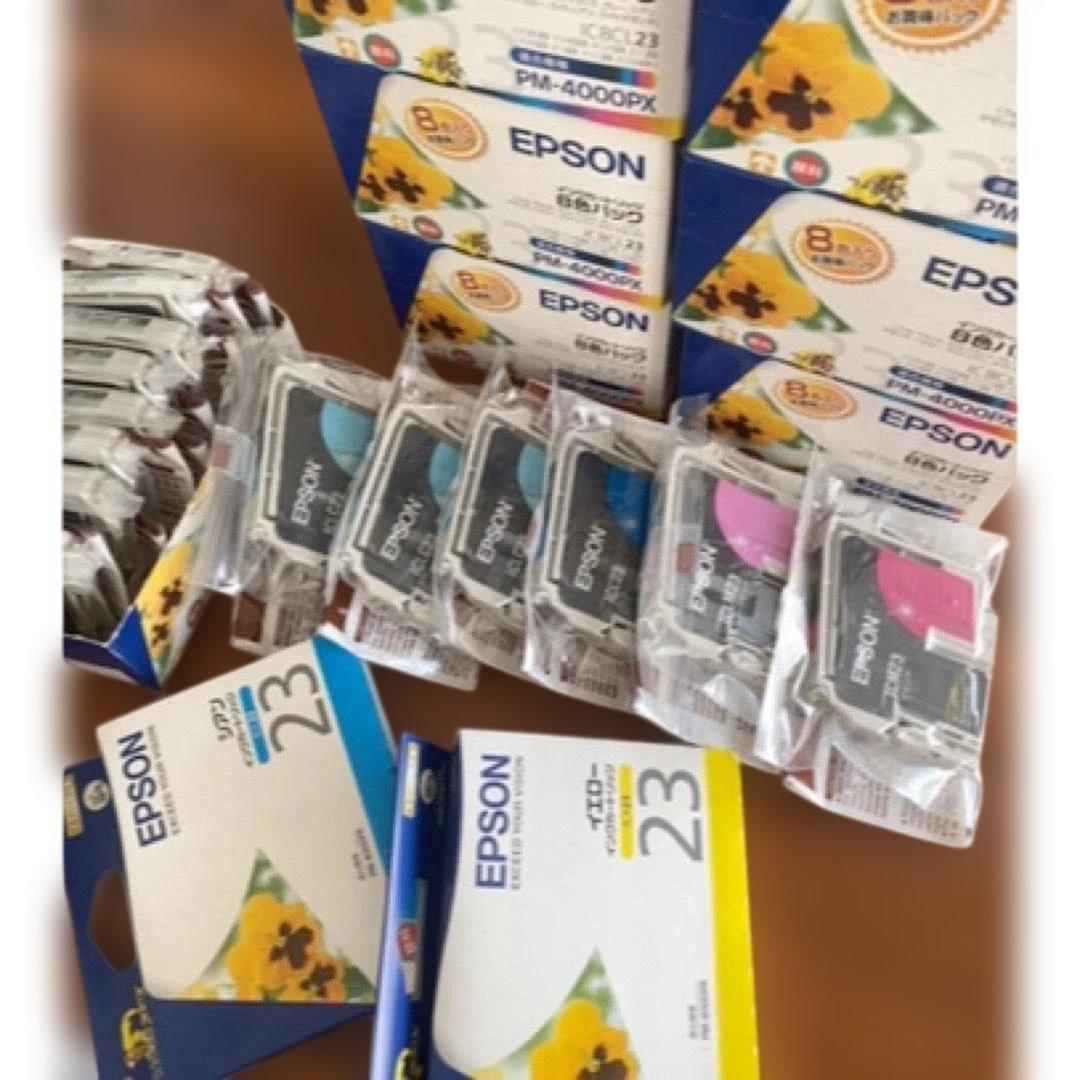 IC8CL23プリンタインク8色入り5パックバラ16本 機種PM-4000PX - メルカリ