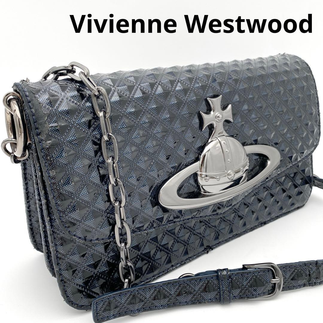 Vivienne Westwood プリズムオーブ ショルダーバッグ チェーン Vivienne Westwood オーブロゴ チェーン ショルダーバッグ (Vivienne