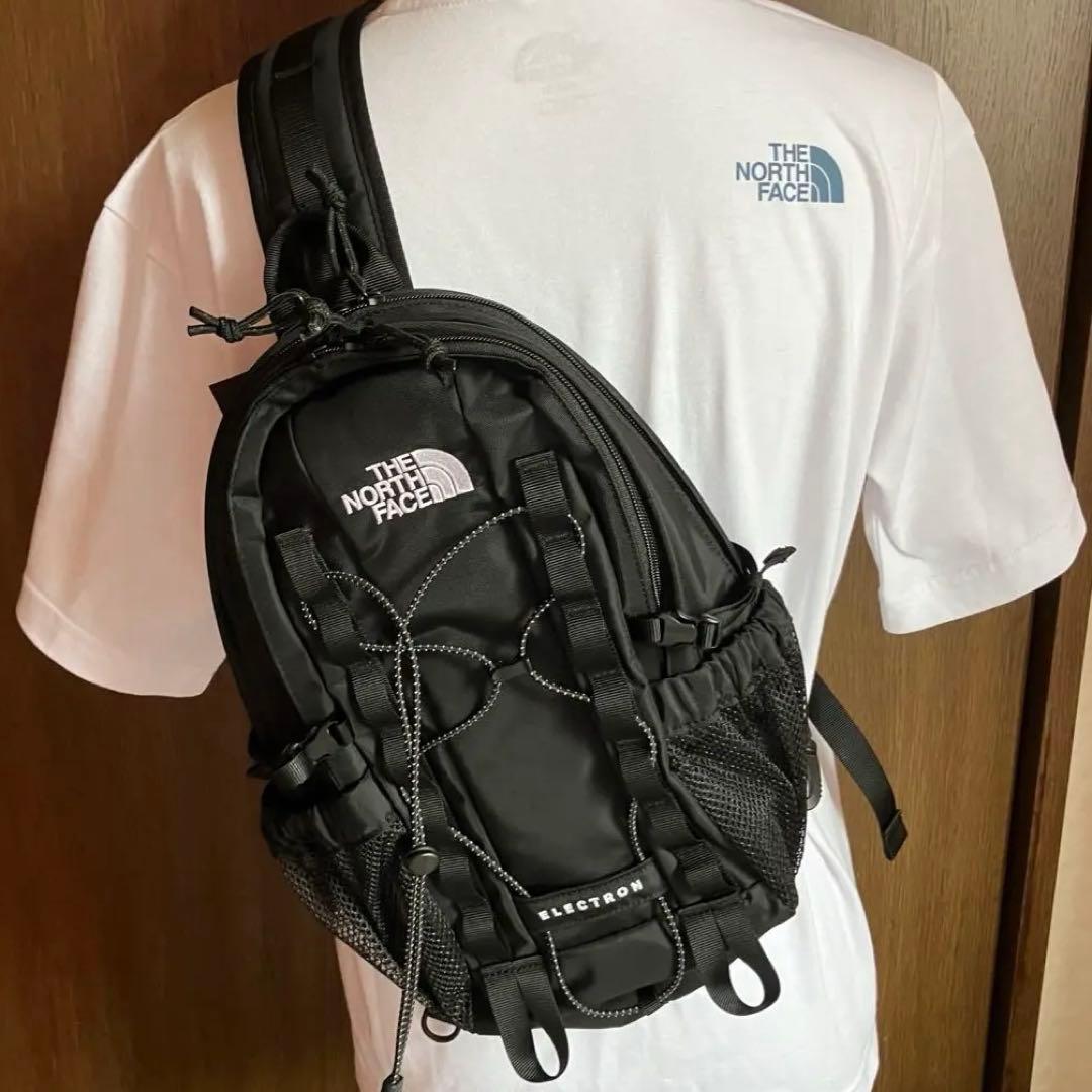 新品未使用 韓国正規品 ノースフェイス スーパーワンウェイ バッグ 黒