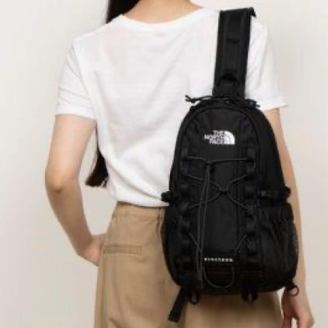 新品未使用 韓国正規品 ノースフェイス スーパーワンウェイ バッグ 黒