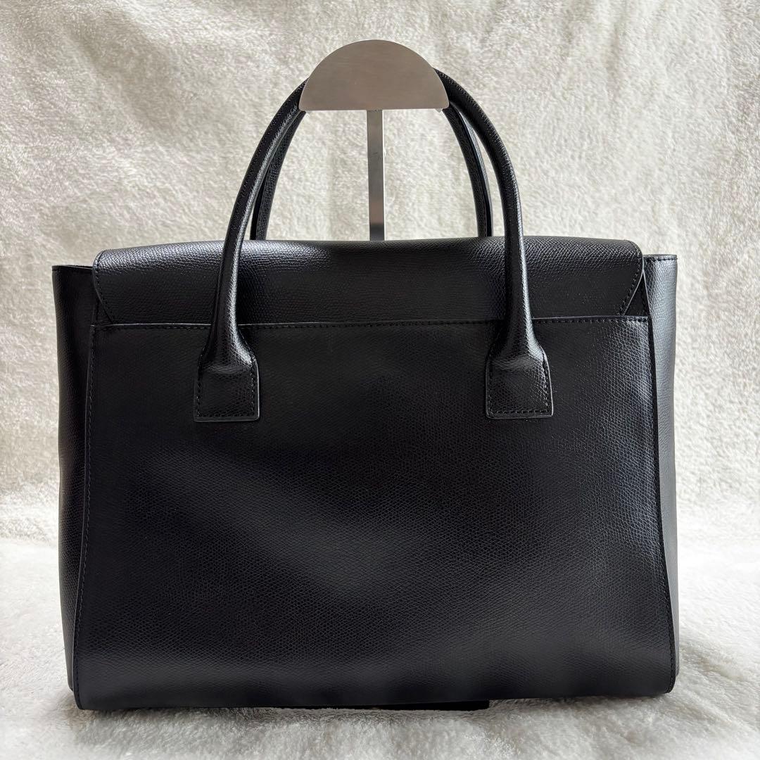 美品 FURLA フルラ レザー 2WAY ハンドバッグ ブラック 246572 - メルカリ