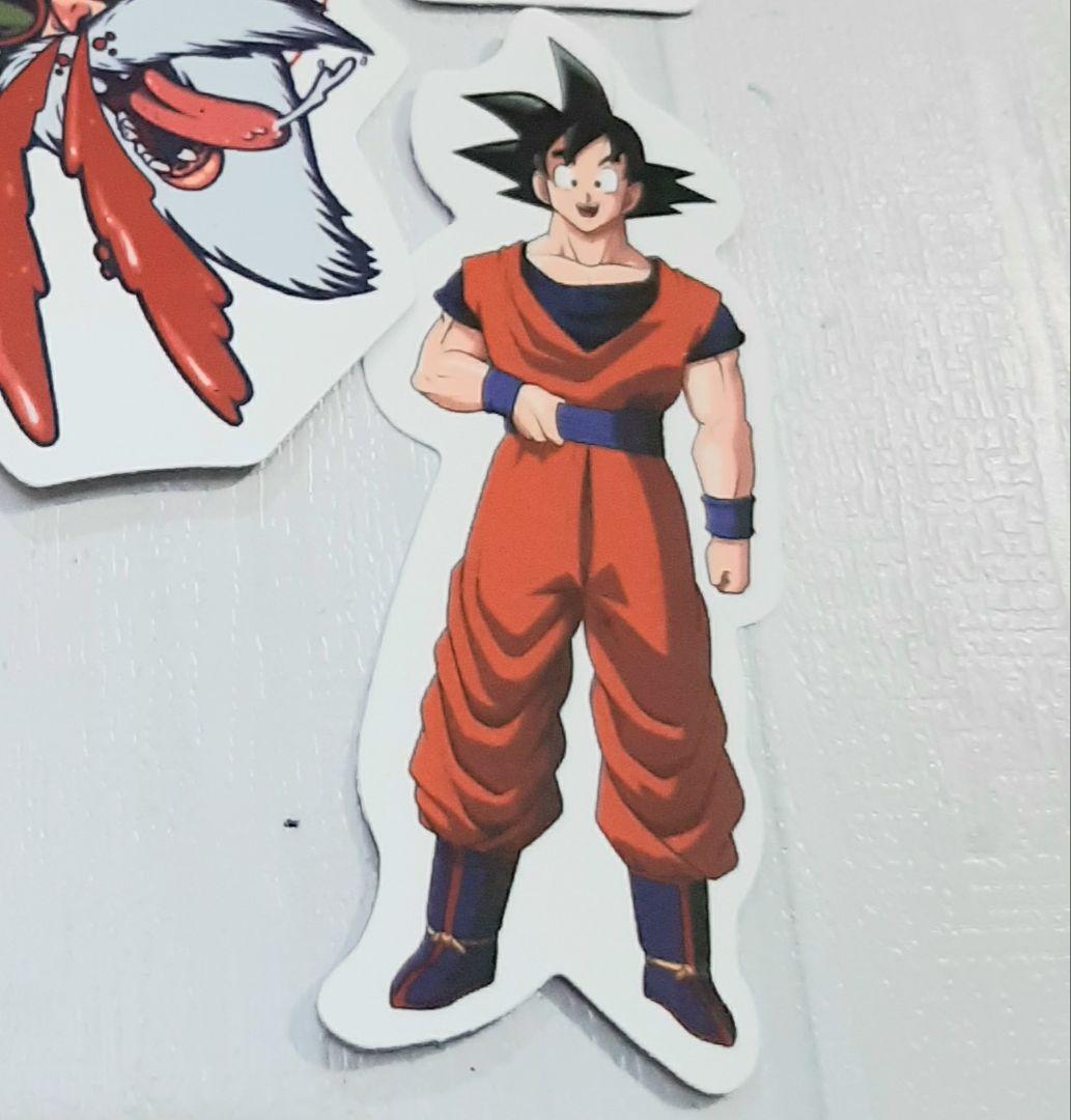 ドラゴンボール ステッカー シール 防水 トラベルステッカー 5枚