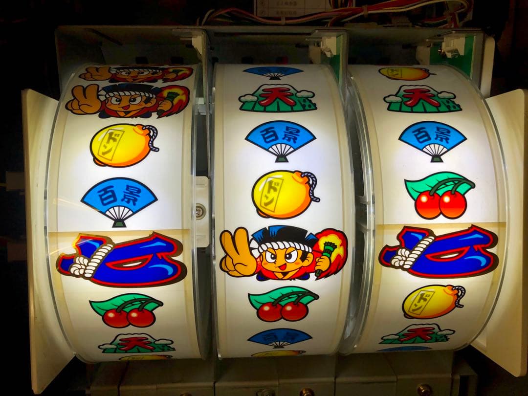 パチスロ実機 4号機花火百景 コイン不要機 - メルカリ