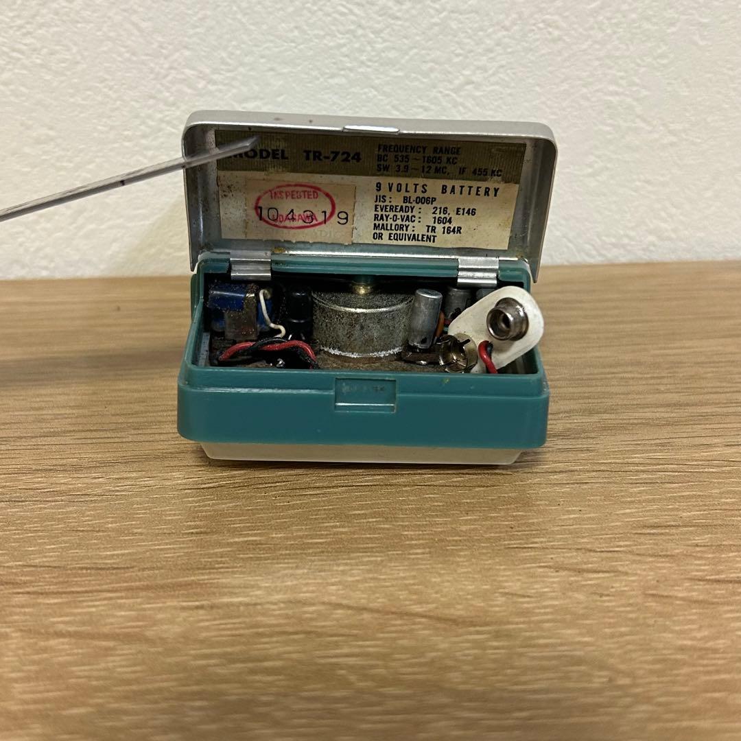 SONY ソニー トランジスタラジオ TR-724 レトロ アンティーク