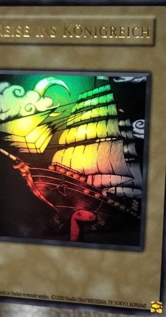 5つ目】遊戯王カード 王の右手の栄光 王国への船出 王国 ドイツ語版