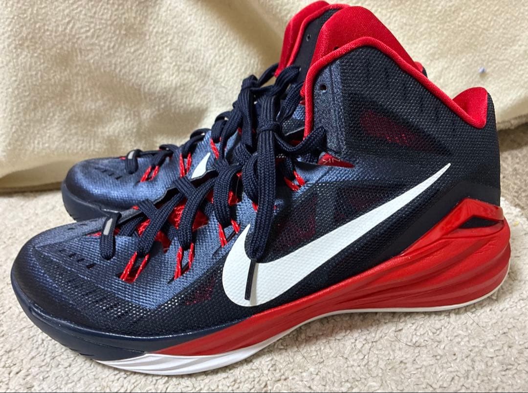 Nike Hyperdunk 26.5cm バスケットシューズ ネイビー/レッド
