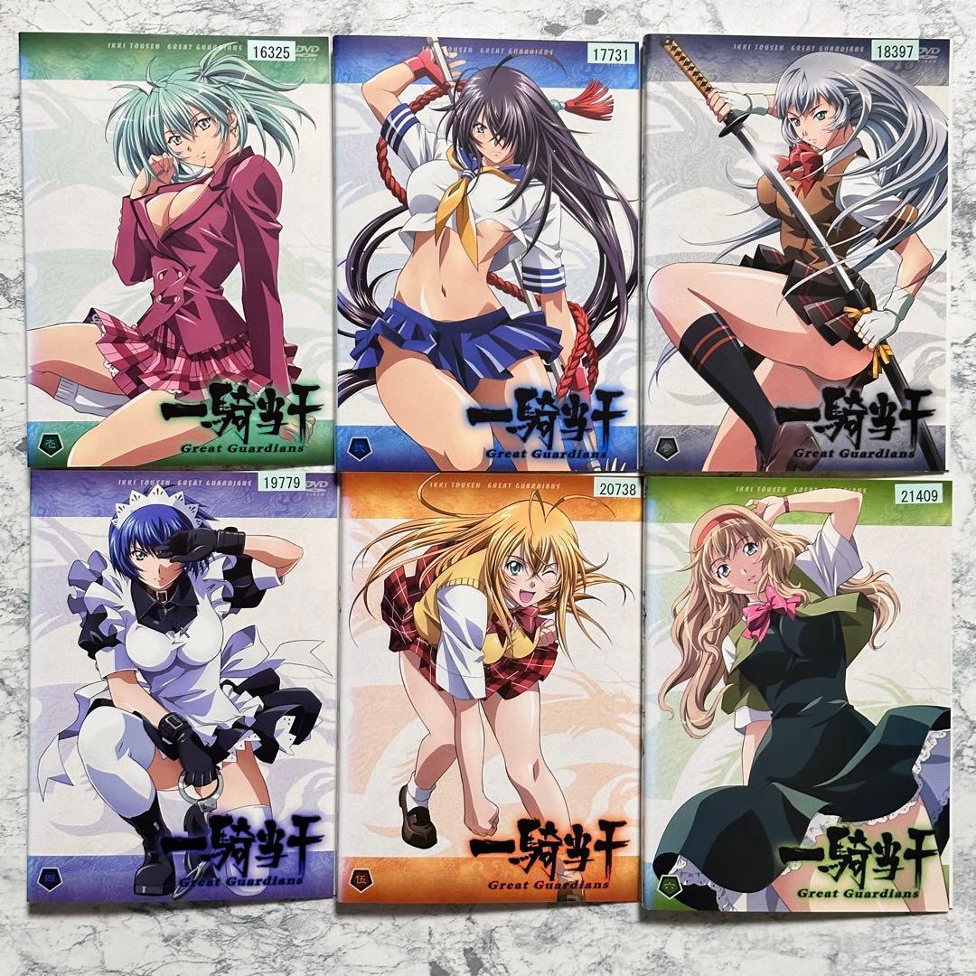 一騎当千 4シーズン セット DVD レンタルアップ