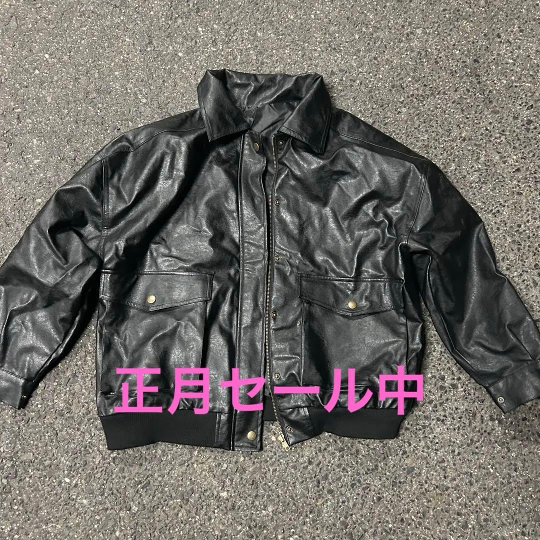 y2k 00s archive レザーガスマスクジャケット S 美品 y2k 00s archive