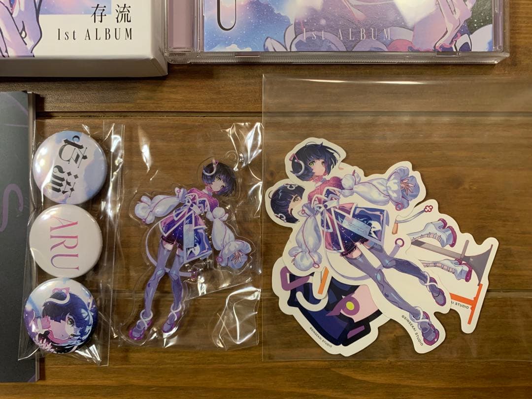 【存流】1st Album「ARU」　未使用に近い