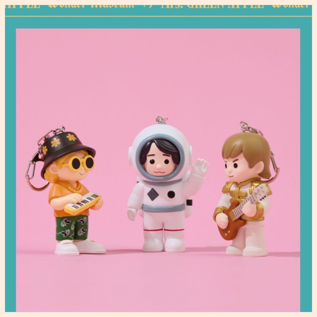 ミセスグリーンアップル ワンダーミュージアム キーホルダー3人セット