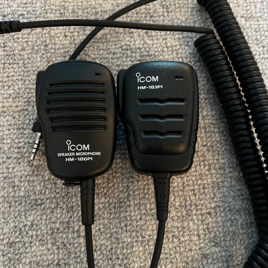 ICOM IC−4350 4台セット スピーカーマイク2個、充電器付き