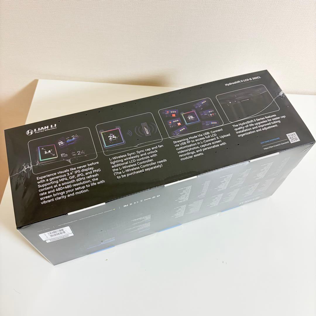 LianLi 保証書付き 最新 水冷CPUクーラー ホワイト IPS液晶 - メルカリ