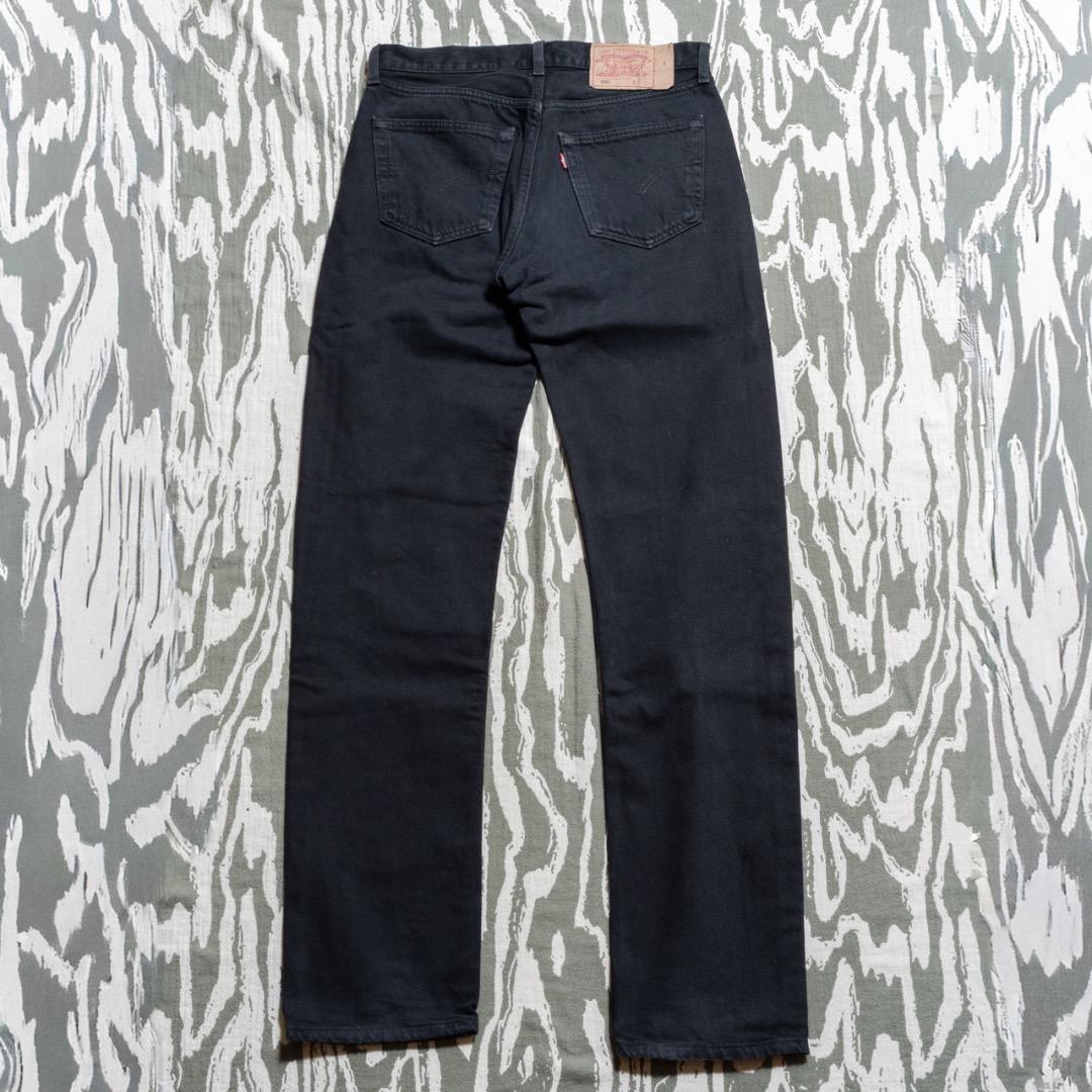 90s USA製 Levi's リーバイス 501 ブラックデニム W32L36 - メルカリ