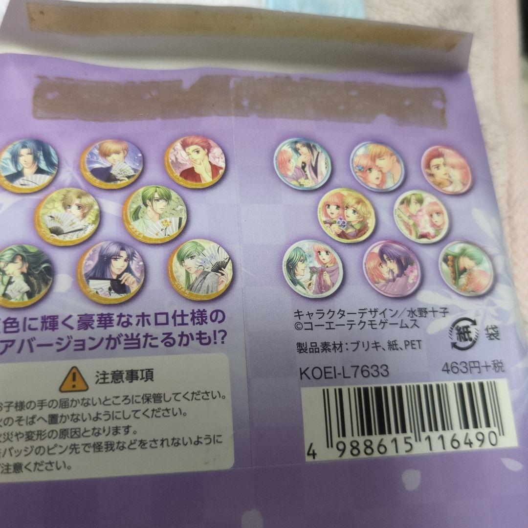 遙かなる時空の中で Ultimate トレーディング 缶バッジ Vol2