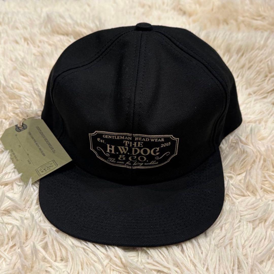 【未使用】THE H.W.DOG & CO. トラッカーキャップ 40 ブラック