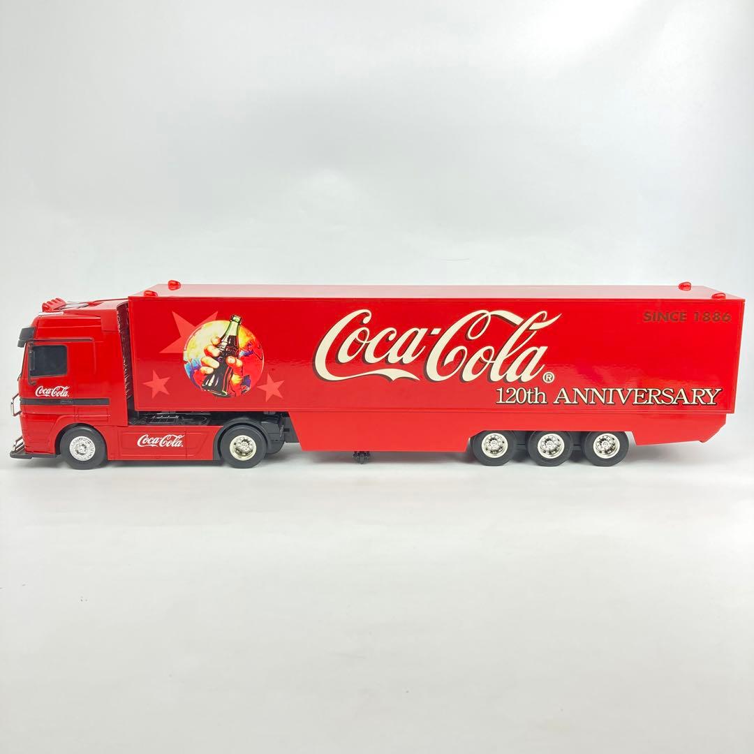 ラジコン コカ・コーラ デザイン トレーラー 1/24 メルセデスベンツ