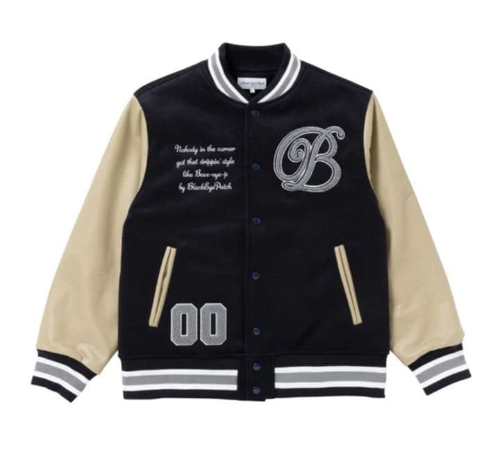 black eye patch スタジャン