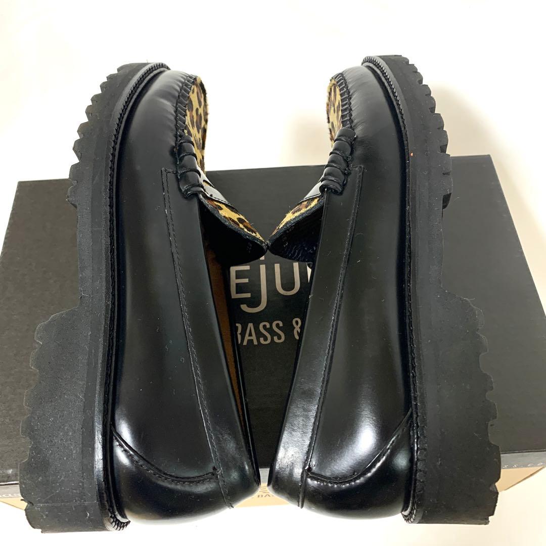 専用【美品　箱付き】G.H.BASS　ローファー　BA91509レオパード