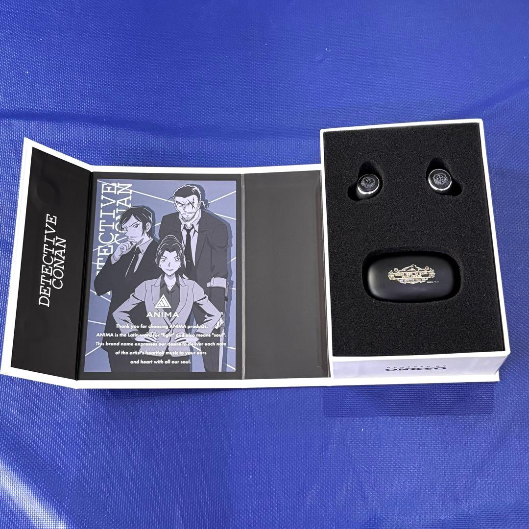 美品】名探偵コナン 長野県警モデル AOW01 ワイヤレスイヤホン Onkyo