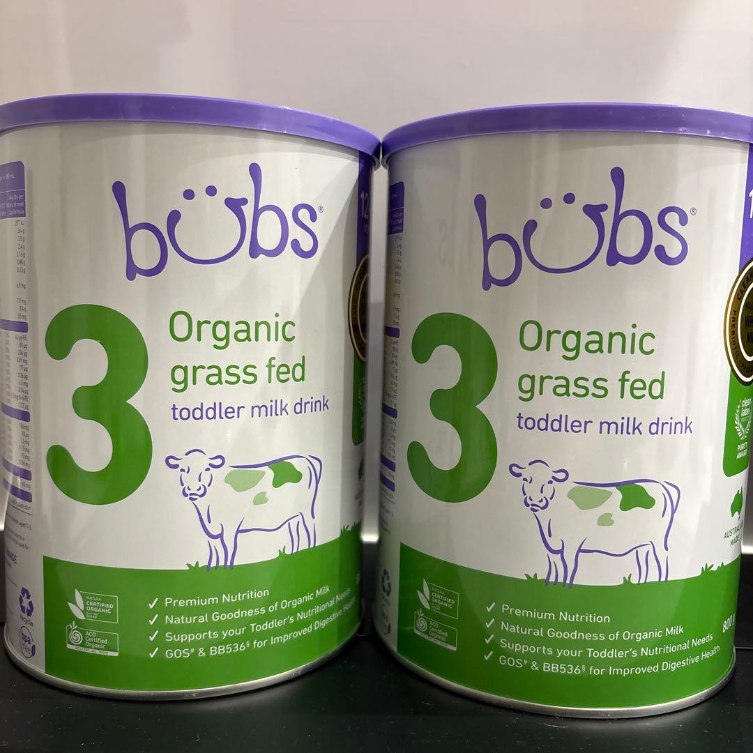 Bubs バブスオーガニックミルク　step3 未開封2缶セット 楽天市場】Bubs（バブズ）オーガニック Organic 粉ミルク ステップ3（1