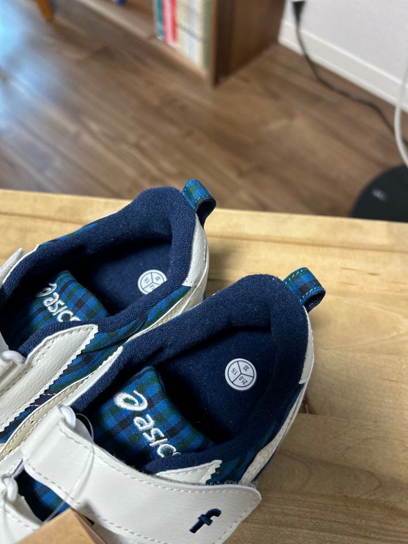 ファミリア アシックスasicsベルトタイプファミリアチェックグリーン21