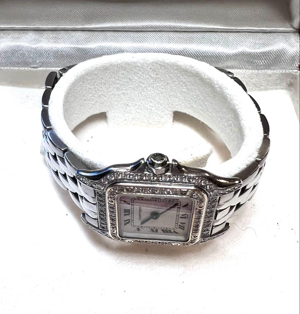 カルティエ パンテール SM （ダイヤモンドクォーツ付き） サイズ 13.5cm