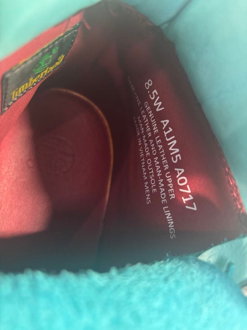 ティンバーランド リミテッドティファニーブルー 8.5W 26.5〜27cm