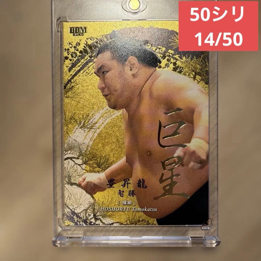 大相撲 BBM 2026 SUMO CARDS インサート 巨星　豊昇龍 智勝 BBM 2026 大相撲カード インサート 巨星 豊昇龍 智勝 50枚限定 - メルカリ