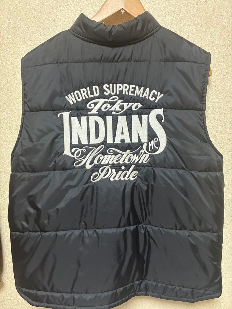 東京インディアンズ ベスト 黒 Lサイズ - メルカリ