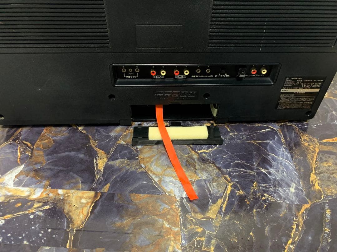 SHARP 大型 ラジカセ GF-505ST/サーチャーラジオ メンテナンス済み