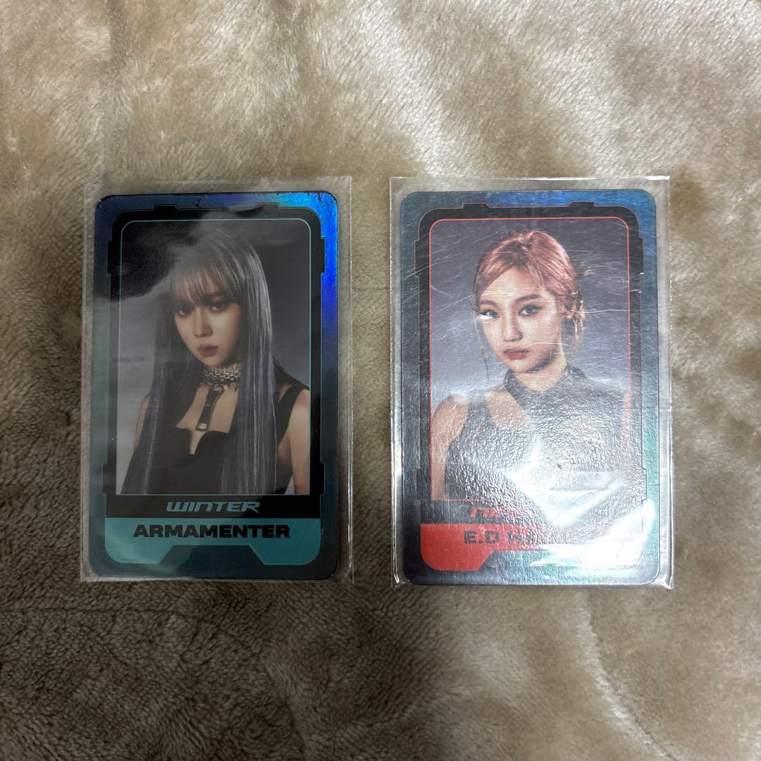 aespaウィンター ニンニンgirlsトレカ セット - メルカリ