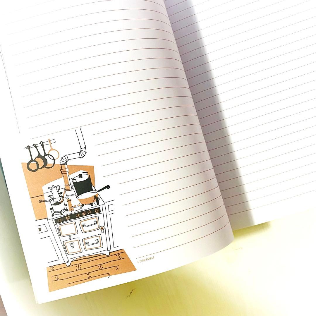 新品 WDW レミーのおいしいレストラン グストーのレシピ本 ノート