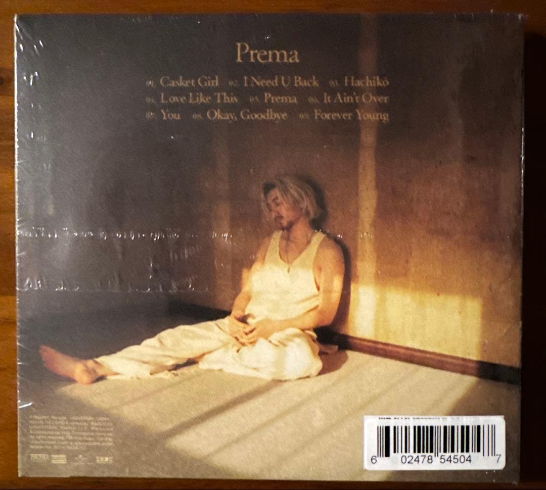 藤井風 直筆サイン入り 新品未開封 Prema USAストア盤 - メルカリ