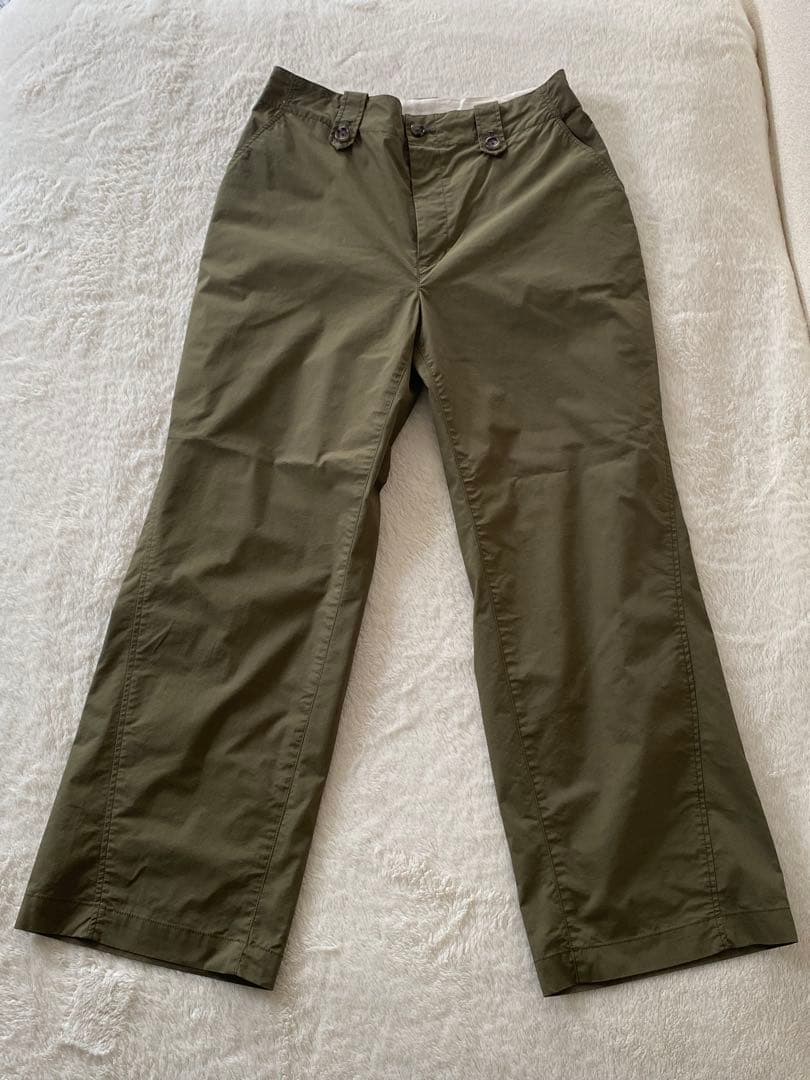 Hug o war パンツ ハグオーワー ハグオーワーオーバーダイワイドレッグ