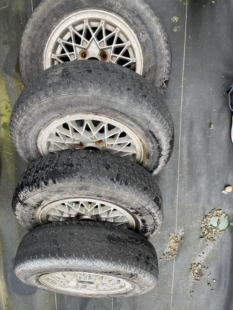 H*a様 12インチ　メッシュホイール　4.5J PCD100 オフセット35