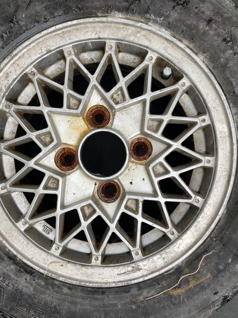 H*a様 12インチ　メッシュホイール　4.5J PCD100 オフセット35