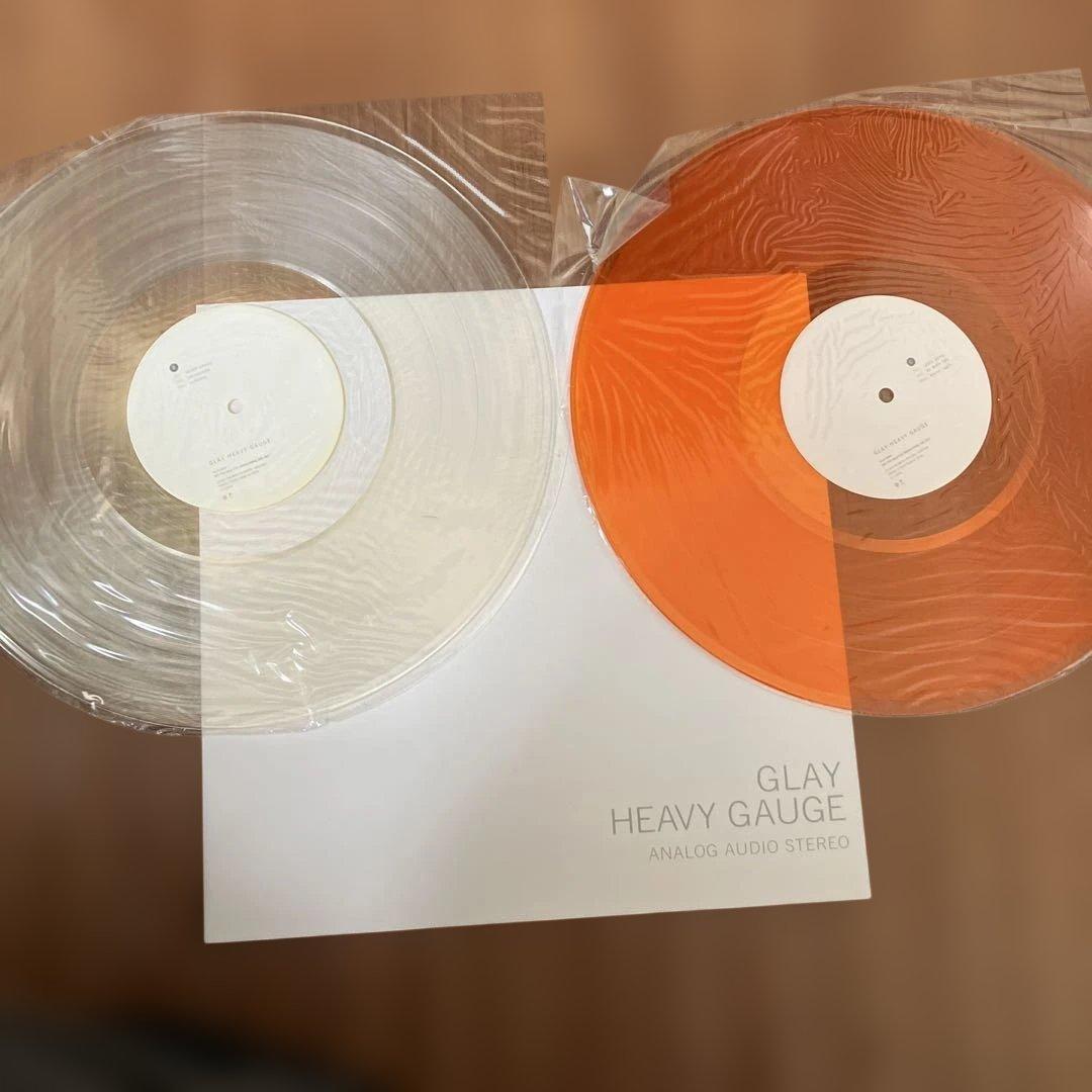 GLAY HEAVY GAUGE アナログ盤 レコードLP 2枚組 非売品 - メルカリ
