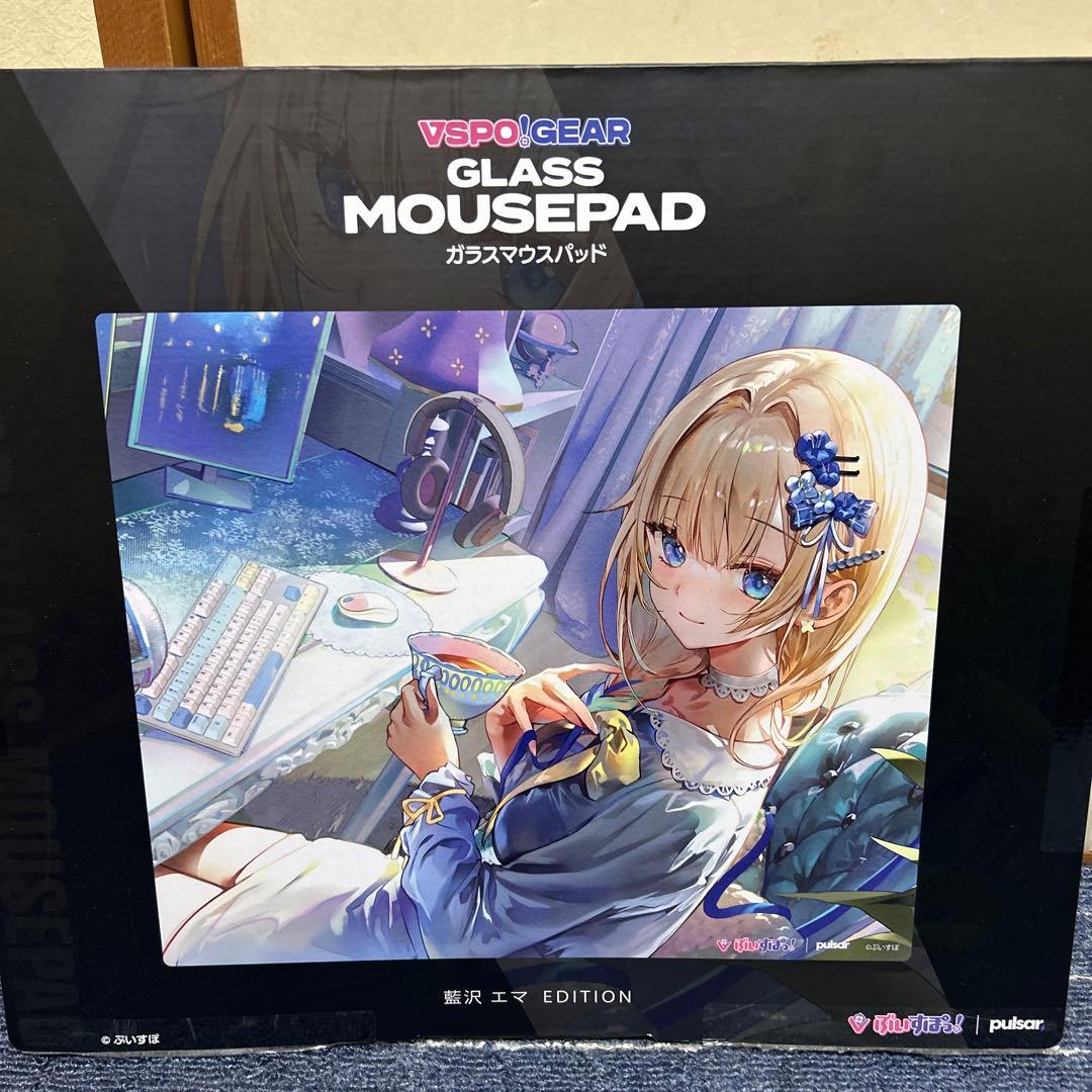 VSPO！藍沢エマガラスマウスパッド - メルカリ