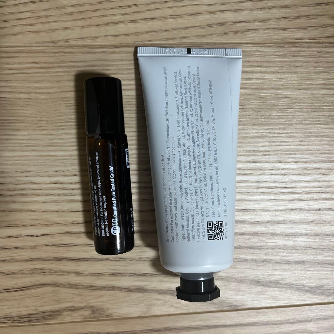 新品未使用】ドテラ doTERRA ガーデニアハンドクリーム＆ガーデニア