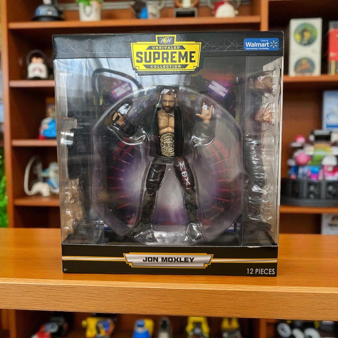 ★未開封 AEW Supreme ジョンモクスリー フィギュア ウォルマート限定 AEW Unrivaled Supreme Jon Moxley - 6-Inch Jon Moxley Figure with